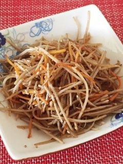 お弁当に!簡単きんぴらごぼう-レシピのメイン写真