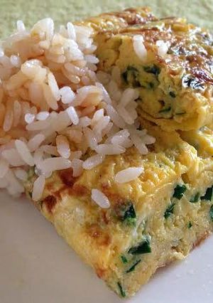 春菊のマヨたま焼きとこがし醤油ご飯-レシピのメイン写真