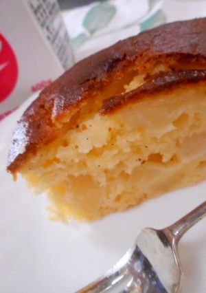 リンゴを使って...ヨーグルトケーキ-レシピのメイン写真