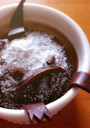 ハロウィンデコ♪おばけチョコケーキ-レシピのメイン写真