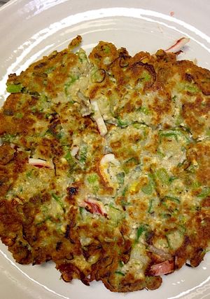 簡単な少量の小麦粉で箸で切れるお好み焼き-レシピのメイン写真