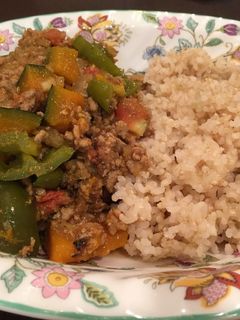 かぼちゃと挽肉のカレー-レシピのメイン写真