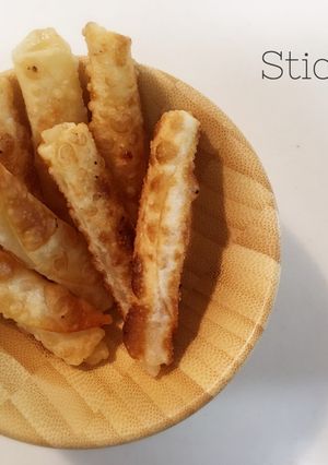 余った餃子の皮でスティックパイ♡-レシピのメイン写真