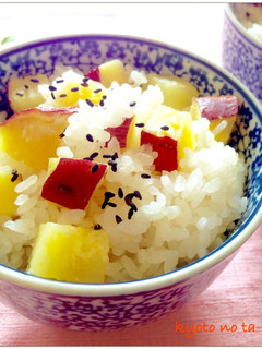 ✿秋 炊飯器で簡単さつまいもご飯✿-レシピのメイン写真
