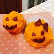 ハロウィン♪かぼちゃのスイートポテト巾着