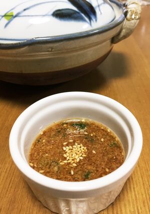 ごま醤油だれ-レシピのメイン写真