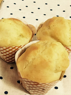 材料3つ!バナナ豆乳マフィン-レシピのメイン写真