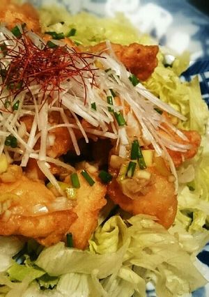 とり天の油淋鶏（ユーリンチー）-レシピのメイン写真