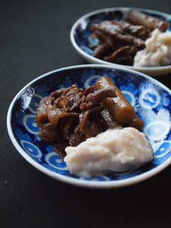 牛肉と牛蒡の時雨煮 里芋のマッシュ添え-レシピのメイン写真