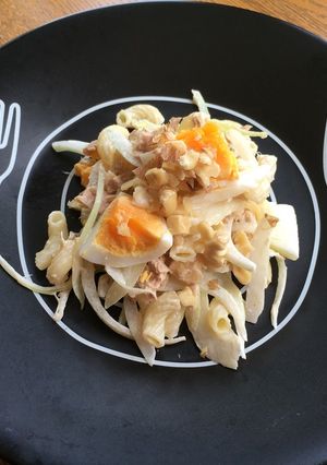 クルミとツナのごちそうマカロニサラダ-レシピのメイン写真