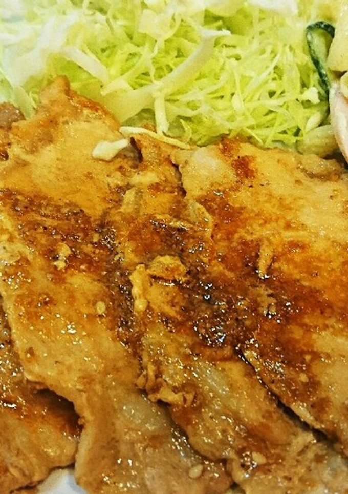 コク旨☆豚のゴマしょうが焼き！-レシピのメイン写真