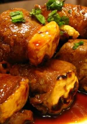 焼き豆腐の牛肉巻き-レシピのメイン写真