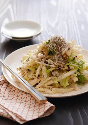 純白塩昆布ドレッシングの白菜サラダ-レシピのメイン写真