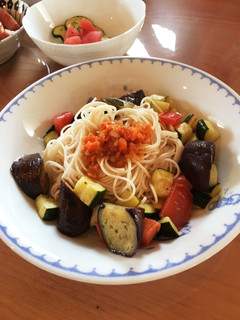 そうめんパスタ-レシピのメイン写真