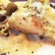 サツマイモとサーモンのミルク煮込み☆*+