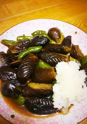 ひたひた煮汁で味しみる〜☆なすの煮びたし-レシピのメイン写真