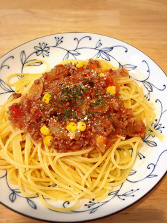 バリラのパスタで☆スパゲティミートソース-レシピのメイン写真