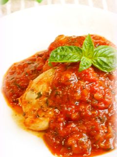 鶏肉のハーブトマト煮込み-レシピのメイン写真