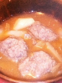 まな板で叩いて♪いわしのつみれ味噌汁-レシピのメイン写真