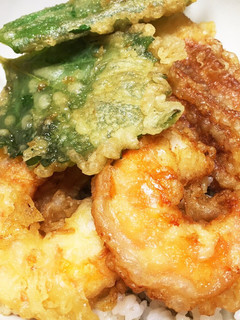 お家で簡単!!揚げたてアツアツ天丼☆-レシピのメイン写真