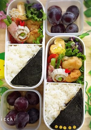 おしゃれな海苔弁！ハーフ海苔弁-レシピのメイン写真