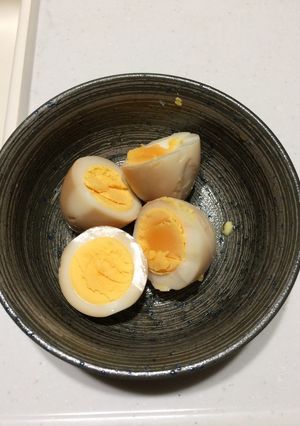 麺つゆで作る酢玉子♬-レシピのメイン写真