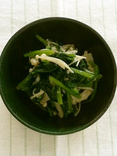 ほうれん草の塩こうじ和え-レシピのメイン写真