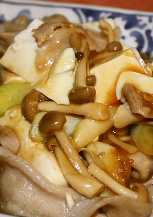 レンジで5分!めんつゆ本格豚バラ肉豆腐-レシピのメイン写真