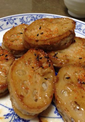 れんこんのはさみ焼き-レシピのメイン写真