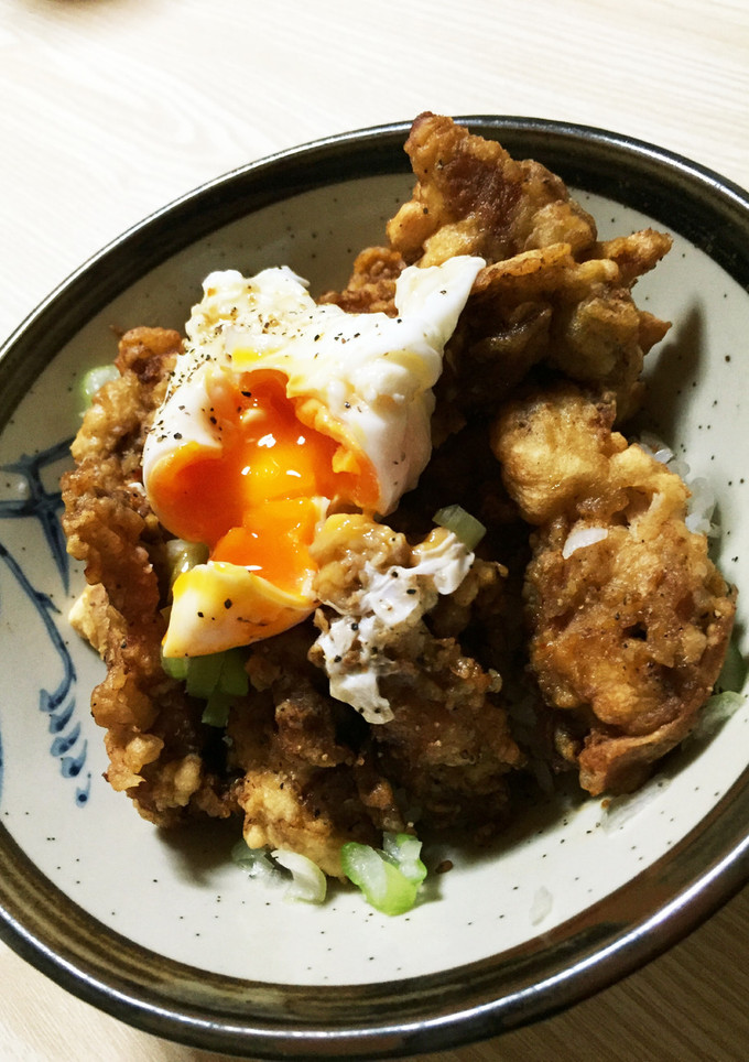 とり天丼のたまごのせ-レシピのメイン写真