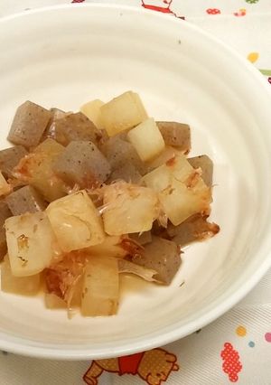ヘルシー★大根とこんにゃくのおかか煮-レシピのメイン写真