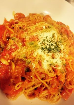❄︎トマトジュースで本格トマトパスタ❄︎-レシピのメイン写真