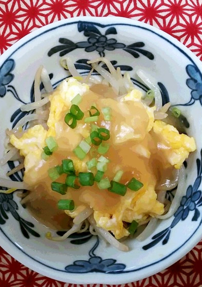 もやしの卵あんかけ-レシピのメイン写真