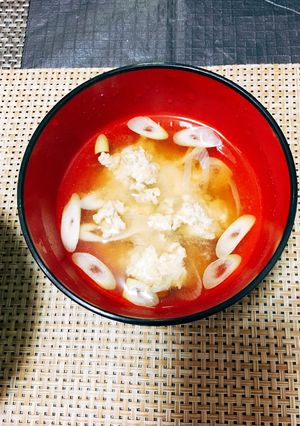 新鮮アジのおからDeつみれ汁-レシピのメイン写真