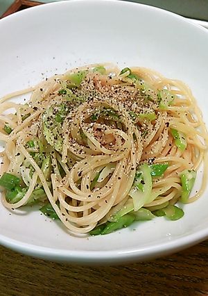長ネギの美味しいパスタ-レシピのメイン写真