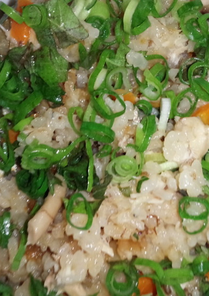 鯖　人参　椎茸　炊き込みご飯-レシピのメイン写真