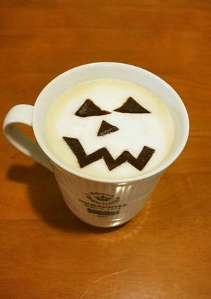 ハロウィンチョコ＆コーヒー-レシピのメイン写真