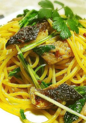 旨味たっぷり♪生サンマのアンチョビパスタ-レシピのメイン写真