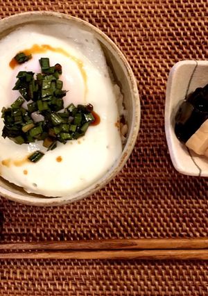 旨すぎ＊やみつき＊絶品ニラ醤油目玉焼き丼-レシピのメイン写真