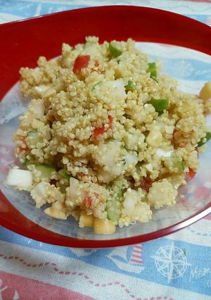コロコロ野菜とキヌアのサラダ☆-レシピのメイン写真