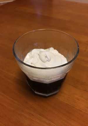 濃厚クリームのせコーヒーゼリー-レシピのメイン写真