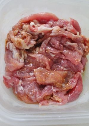 簡単・便利♪醤油麹＋豚こま肉（豚もも肉）-レシピのメイン写真