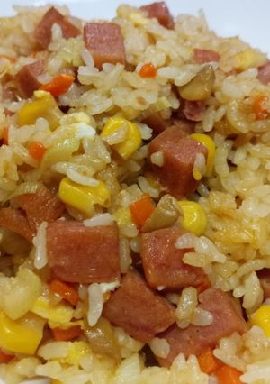 スパイシースパムのチャーハン-レシピのメイン写真