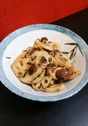 甘酸っぱい(‾*‾)梅蓮根-レシピのメイン写真