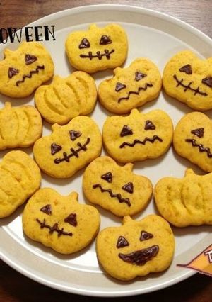 かぼちゃの優しい甘さのソフトクッキー♡-レシピのメイン写真