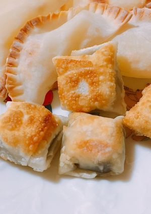 余った餃子の皮で！簡単チョコスナック-レシピのメイン写真