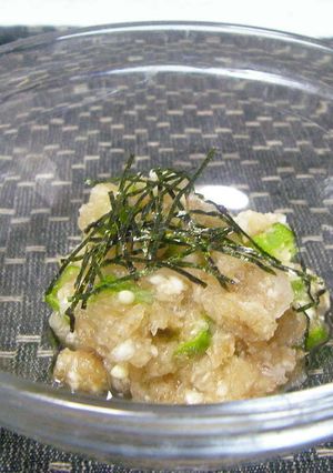さっぱり！簡単♪オクラポン酢おろし-レシピのメイン写真