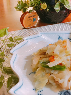 キャベツと人参の重ね煮-レシピのメイン写真