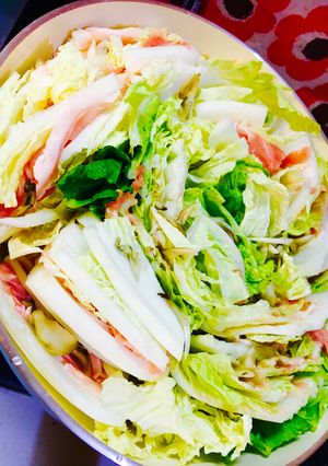 糖質制限中!白菜のミルフィーユ弁当♪柚子-レシピのメイン写真