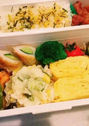ひな新人戦のお弁当10/1-レシピのメイン写真